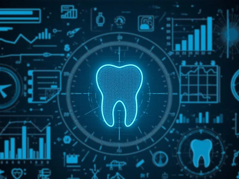 Dashboard com indicadores de desempenho na clínica odontológica