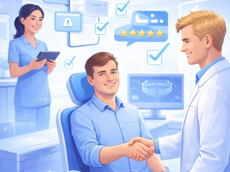 Uma boa experiência do cliente na clínica odontológica