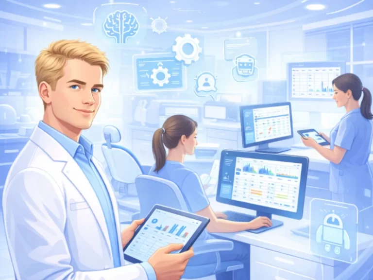tecnologia na clínica odontológica com sistema digital de gestão