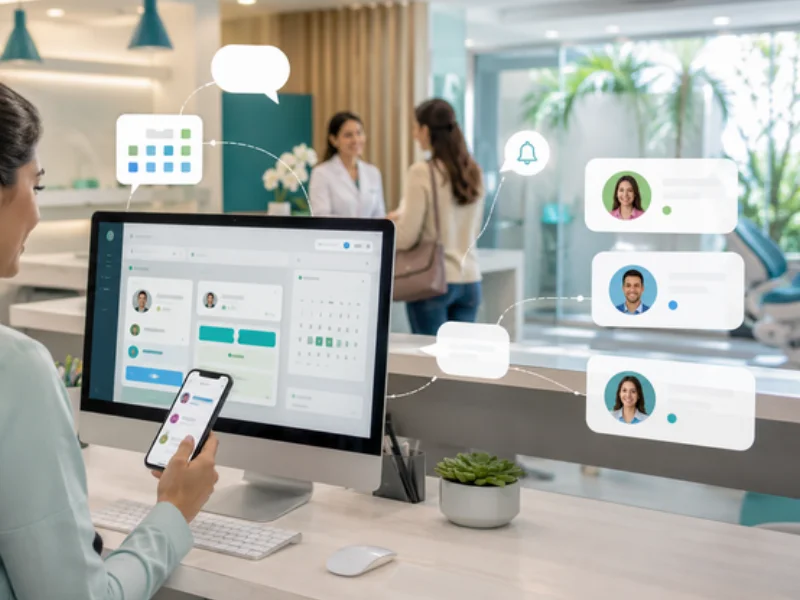 software odontológico com WhatsApp